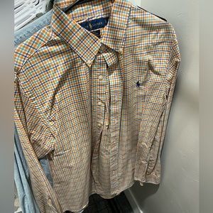 Men’s Large Button Down Shirt Ralph Lauren